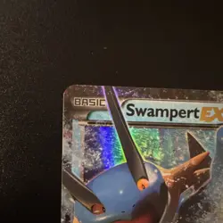 Pokemon Swampert EX XY55 Promo Holo Basic Card XY Set 2015 English - Image 2