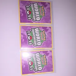 Pokemon TCG World Championships 2006 Mew ex 101/109 English Card Lot of 3 - Image 2