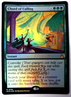 MTG: Ravnica Remastered - Chord of Calling - FOIL Rare - #0134 - NM - Image 1