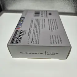 MTG Secret Lair PixelSnowLands.jpg Foil Etched Edition Sealed Box - Image 5