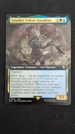 MTG Final Fantasy Commander Rare #0175 Kimahri Valiant Guardian - Image 1