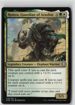 Hamza, Guardian of Arashin Commander Legends 278 NM U - Image 1