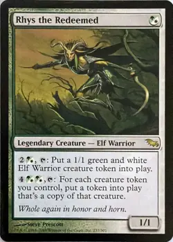 Rhys the Redeemed R The List Reprints 237 NM - Image 1