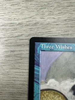 MTG Three Wishes Visions Rare Reserved List Magic The Gathering LP - Image 2