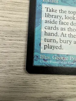 MTG Three Wishes Visions Rare Reserved List Magic The Gathering LP - Image 5