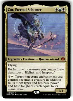 MTG Magic the Gathering Zur, Eternal Schemer (228/552) Dominaria United NM - Image 1