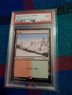 Mint TAIGA 30th ANNIVERSARY Edition PSA 9 Dual Land MTG - Image 1