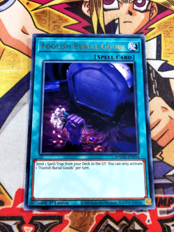 Foolish Burial Goods mago-en054 1st Edition (NM+) Rare Yu-Gi-Oh! - Image 1