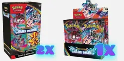 *PRESALE* Pokemon Mega Evolution: Chaos Rising Booster Bundle x2 + Booster Box - Image 1