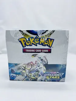 Pokemon TCG Sword & Shield Brilliant Stars Booster Box. NEW! CASE FRESH! - Image 1