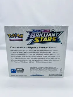Pokemon TCG Sword & Shield Brilliant Stars Booster Box. NEW! CASE FRESH! - Image 2