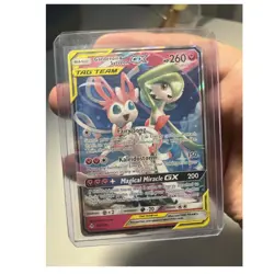Gardevoir & Sylveon GX TAG TEAM 130/214 Unbroken Bonds Ultra Rare Near Mint! - Image 1