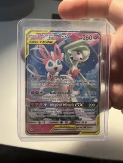 Gardevoir & Sylveon GX TAG TEAM 130/214 Unbroken Bonds Ultra Rare Near Mint! - Image 2