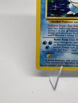 Pokemon Blastoise 2/102 Base Set Holo Rare 1999 English 100 HP Sugimori - Image 5
