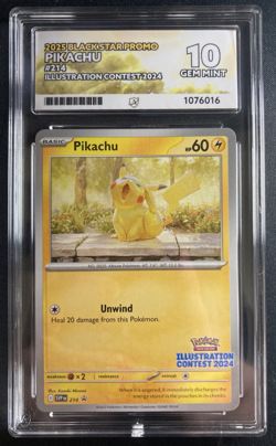 Pokemon TCG Pikachu Illustration Contest 2024 ACE 10 SVP 214 - Image 1