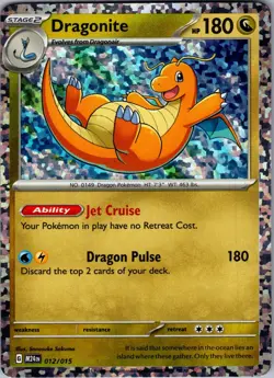 Dragonite McDonald's Promos 2024 012/015 Holo Promo Holo Pokemon Near Mint - Image 1
