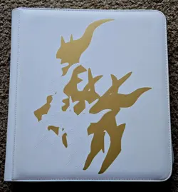 Ultra PRO Elite Series Arceus 9-Pocket Zippered Binder for Pokemon TCG - Image 1