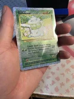 Pokemon Bulbasaur Reverse Holo 68/110 Legendary Collection Heavily Played - Image 3