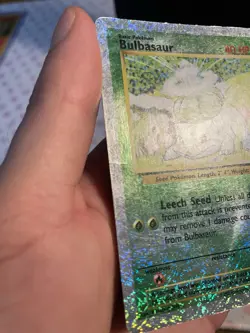 Pokemon Bulbasaur Reverse Holo 68/110 Legendary Collection Heavily Played - Image 5