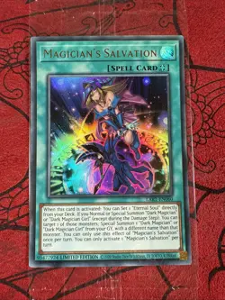 Magician's Salvation 'Lost Art' Sealed PROMO LART-EN060 Yu-Gi-Oh! - Image 1