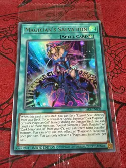 Magician's Salvation 'Lost Art' Sealed PROMO LART-EN060 Yu-Gi-Oh! - Image 4