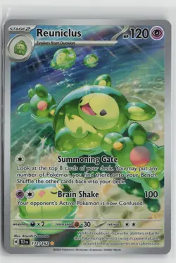 Reuniclus 171/162 Illustration Rare Temporal Forces Pokemon NM - Image 1