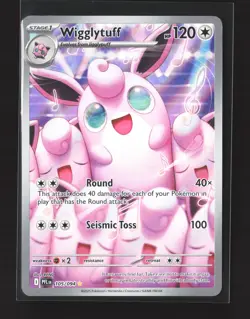 Pokemon ME02: Phantasmal Flames #105/094 Holo Wigglytuff - Image 1