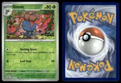 Pokemon Obsidian Flames Gloom 002/197 Common REVERSE HOLO Near Mint - Image 3