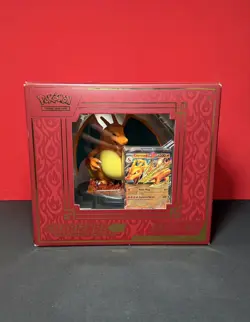 Pokemon TCG Charizard ex Super Premium Collection New Sealed - 10 Packs 1 Figure - Image 1