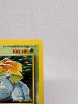 Pokemon TCG Venusaur 15/102 Base Set Holo Rare Stage 2 100 HP 1999 - Image 3