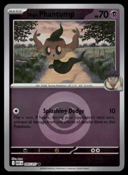 HOP'S PHANTUMP (ENERGY SYMBOL) 095/217 HOLO ME: ASCENDED HEROES POKEMON NM - Image 2
