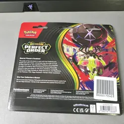 Pokemon TCG: Mega Evolution Perfect Order 3-Pack Triple Blister - New Sealed - Image 2