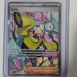 Pokemon Iono 254/193 Sv02: Paldea Evolved Ultra Rare Holo - Image 1