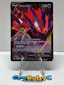 Pokemon Eternatus V TG21/TG30 Lost Origin Sword & Shield Trainer Gallery - Image 1