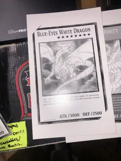 BLUE-EYES WHITE DRAGON, DARK MAGICIAN GIRL | 6 OVERSIZED GIANT Yu-Gi-Oh! CARDS🔥 - Image 3