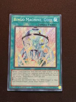 Yu-Gi-Oh! TCG Bingo Machine, Go!!! RA02-EN062 Secret Rare - NM - 1st Ed. - Image 1