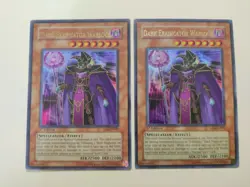 2x Dark Eradicator Warlock SD6-EN001 Ultra Rare 1st Edition LP - Image 1