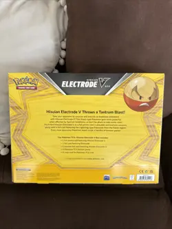 Pokemon TCG Hisuian Electrode V Card Box - 42 Cards 820650851216 - Image 2