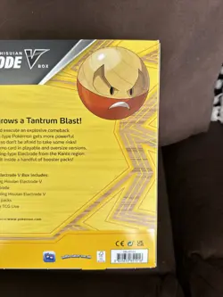 Pokemon TCG Hisuian Electrode V Card Box - 42 Cards 820650851216 - Image 3