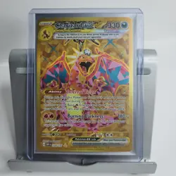 Charizard EX 228/197 Obsidian Flames Full Art Gold Hyper Rare Pokemon Card - Image 1