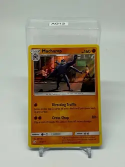 Machamp Detective Pikachu 13/18 Holo Rare Pokemon Card - Image 1