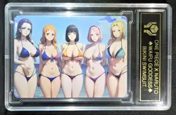 ONE PIECE x NARUTO Waifu Goddess CUSTOM CARD Gold/Black Label - Image 2