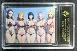 ONE PIECE x NARUTO Waifu Goddess CUSTOM CARD Gold/Black Label - Image 4