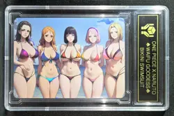 ONE PIECE x NARUTO Waifu Goddess CUSTOM CARD Gold/Black Label - Image 5