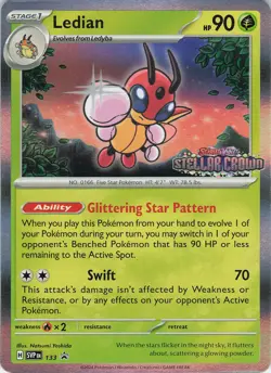 Ledian 133 Promo Holo SV: Scarlet & Violet Promo Cards NM Pokemon - Image 1