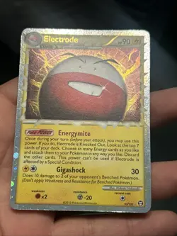 Pokemon TCG Electrode Prime 2010 Heartgold Soulsilver Triumphant 93/102- NM/ LP+ - Image 2