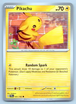 Pokemon Pikachu Temporal Forces TEF C 051/162 NM kodama - Image 1