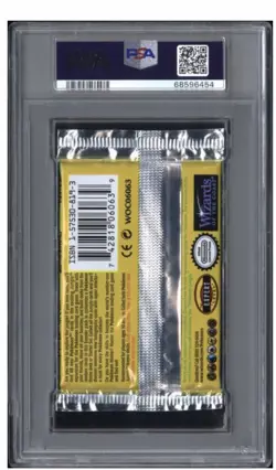Pokemon Jungle 1st Edition Scyther Art Booster Pack PSA 9 MINT!! - Image 2