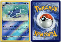 LUMINEON 40/236 UNCOMMON UNIFIED MINDS POKEMON REVERSE HOLO LP - Image 3