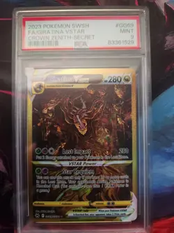 2023 POKEMON SWSH FA/GIRATINA VSTAR CROWN ZENITH-SECRET GG69/GG70 PSA 9 - Image 1